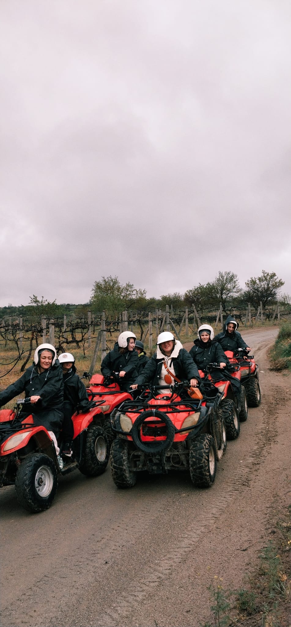 ATV konvoyu ve manzara